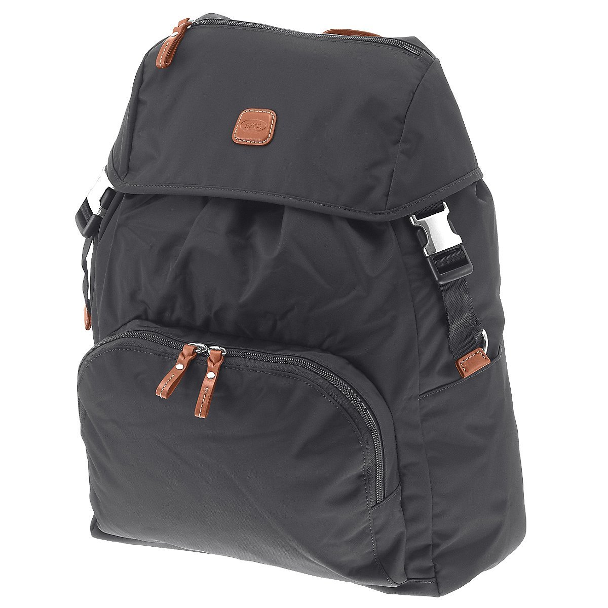 Bric's X-Travel 15 Inch Excursion Backpack - Stylish Unisex Travel Backpack for Women & Men - Durable Black Laptop Backpack - Perfect for Business Trips, Commuting & College