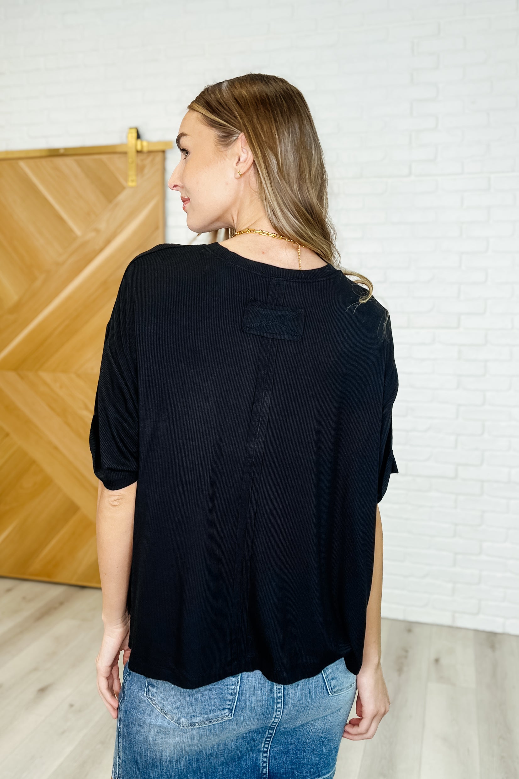 Bare Necessitee Relaxed Tee in Black - Soft & Comfortable Casual T-Shirt for Men & Women | Perfect for Everyday Wear, Lounging & Outings