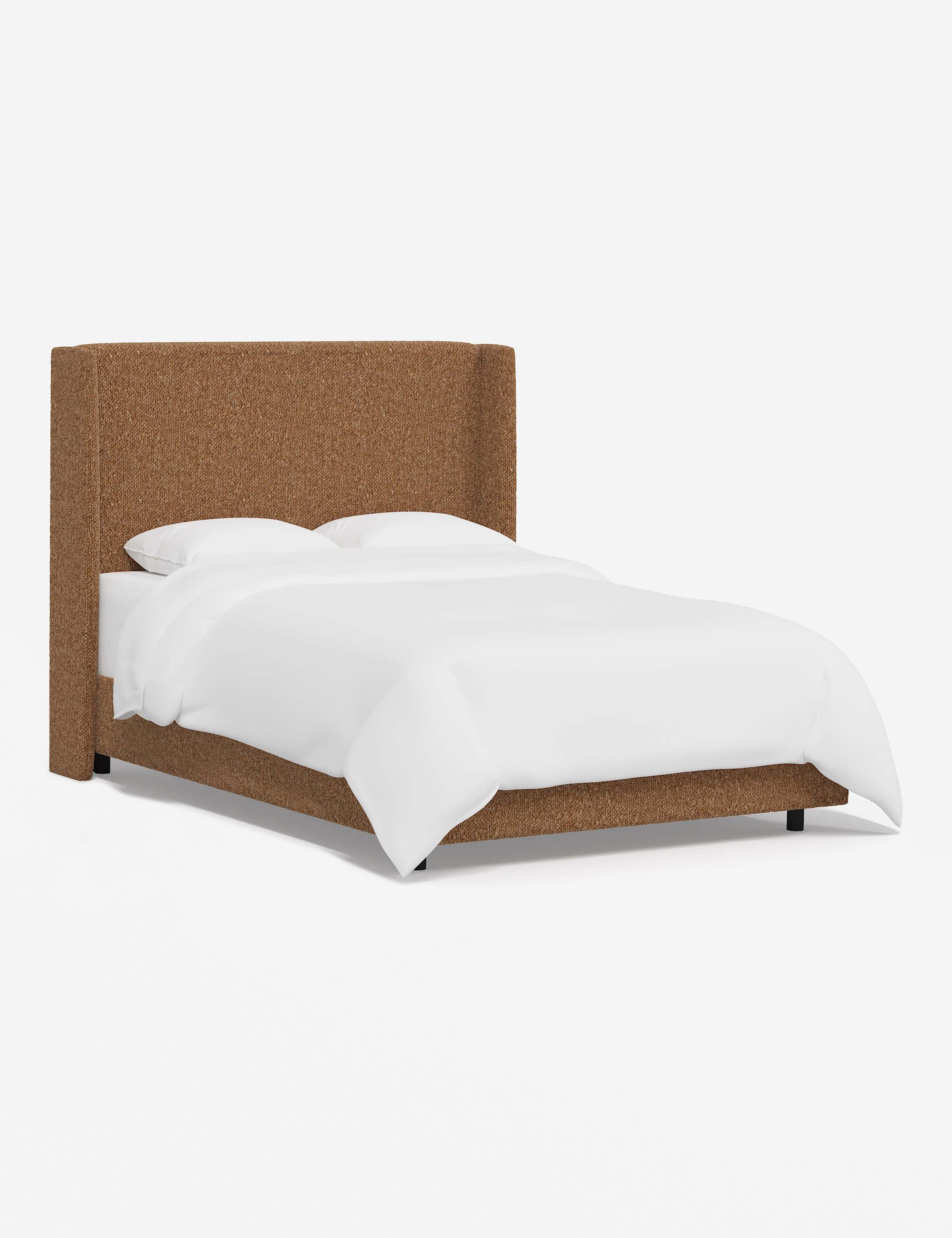 Adara Bed - Queen Size Modern Platform Bed Frame with Wooden Slats - Perfect for Bedroom, Guest Room & Apartment Furniture