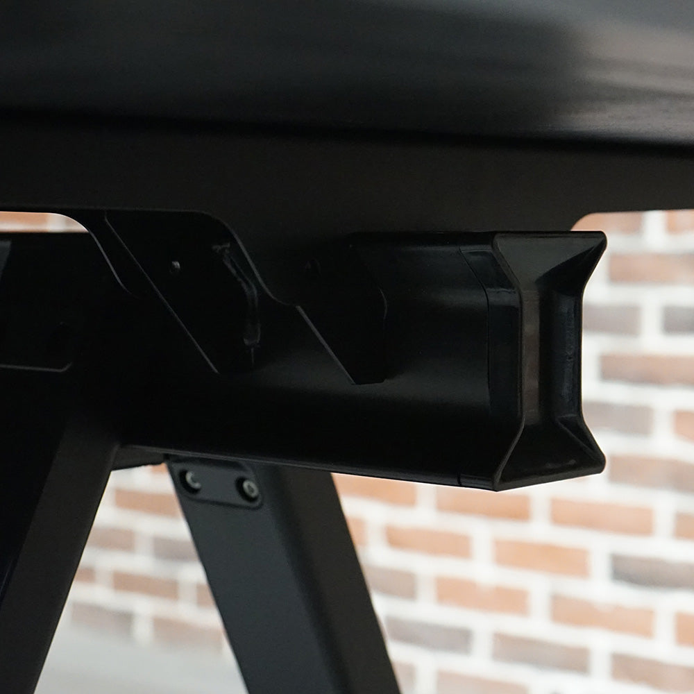 Premium DOLAN 2.4M Boardroom Meeting Table - Black Concrete Finish for Professional Office & Conference Room Settings
