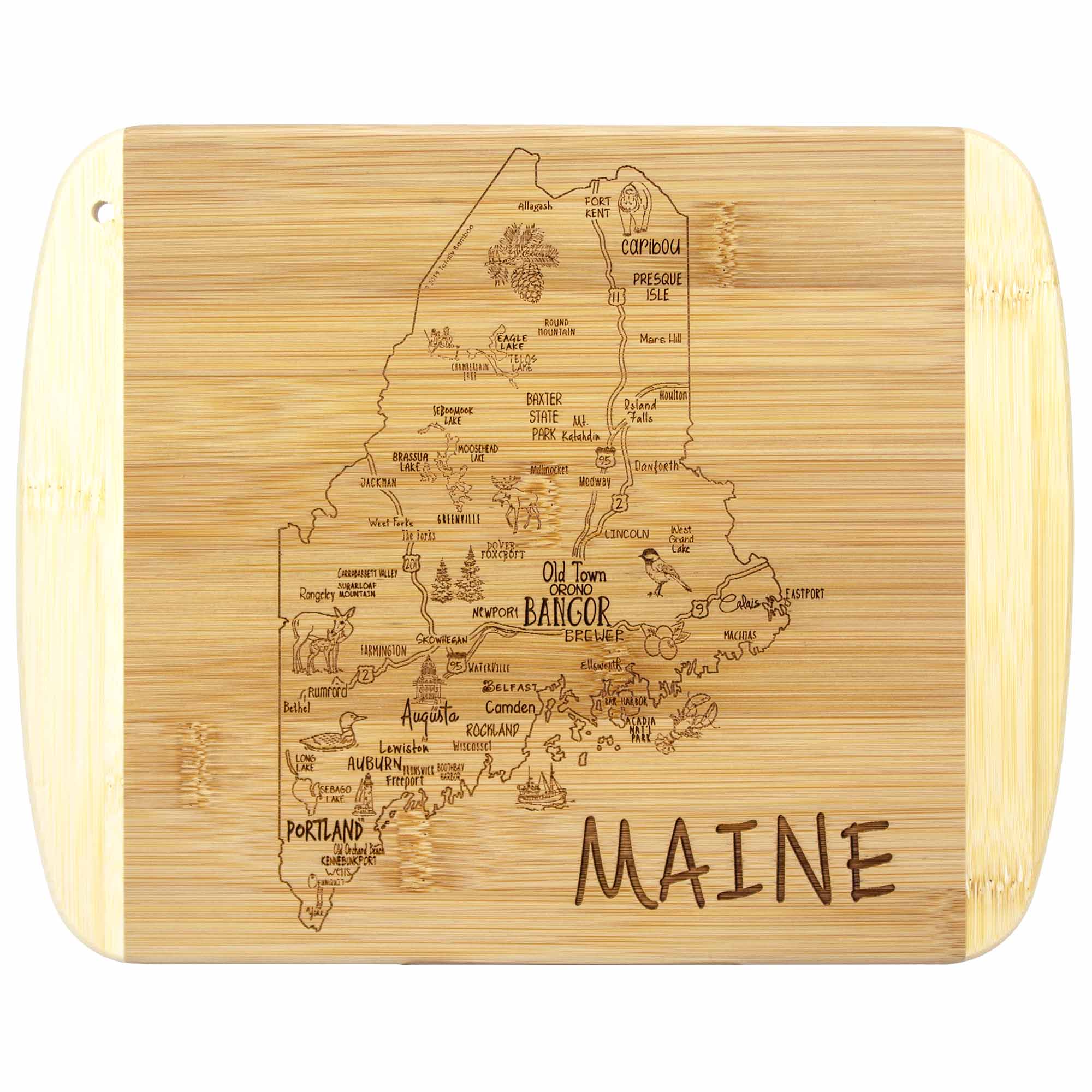 Premium Maine Wood Cutting Board - 11