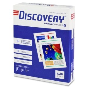 Premium Discovery Multipurpose Paper - 8.5 x 11 Inches, 500 Sheets, 20 lb Weight - Ideal for Printing, Copying, Faxing & Crafting | Home Office & School Supplies
