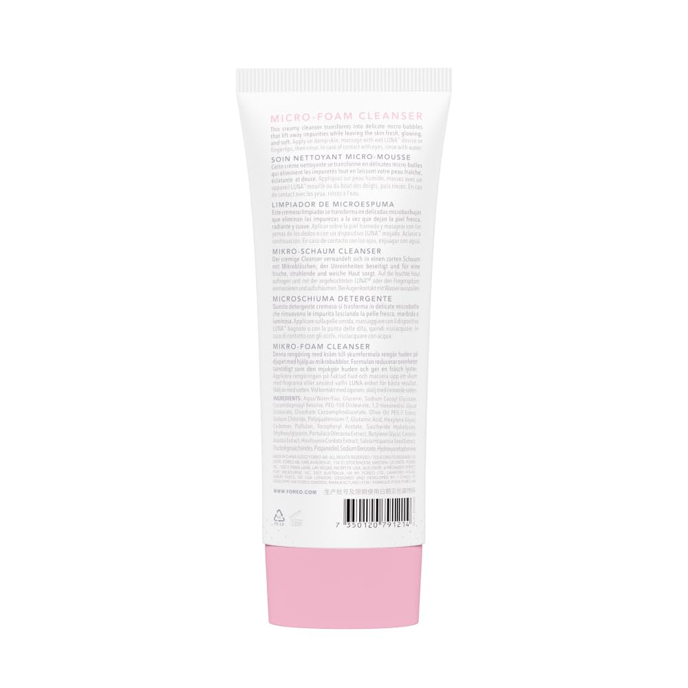 FOREO LUNA 4 Facial Cleansing Brush & Massager - Anti-Aging Skincare Device for Deep Cleansing, Firming & Better Product Absorption | Perfect for Daily Face Wash Routine & Spa-Like Skincare at Home