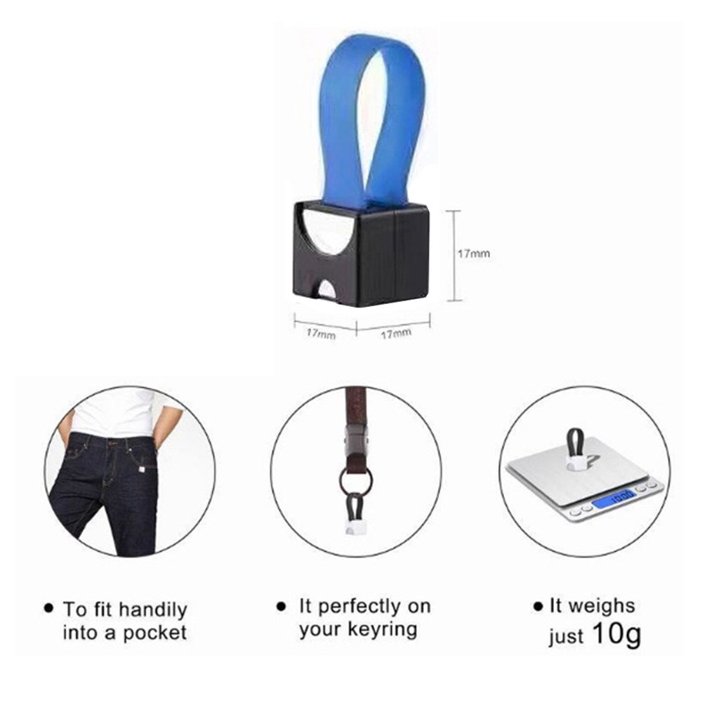 XISAOK Portable Magnetic AA/AAA Battery Micro USB Emergency Charger for Android Phone - Power Bank for Camping, Travel & Outdoor Adventures