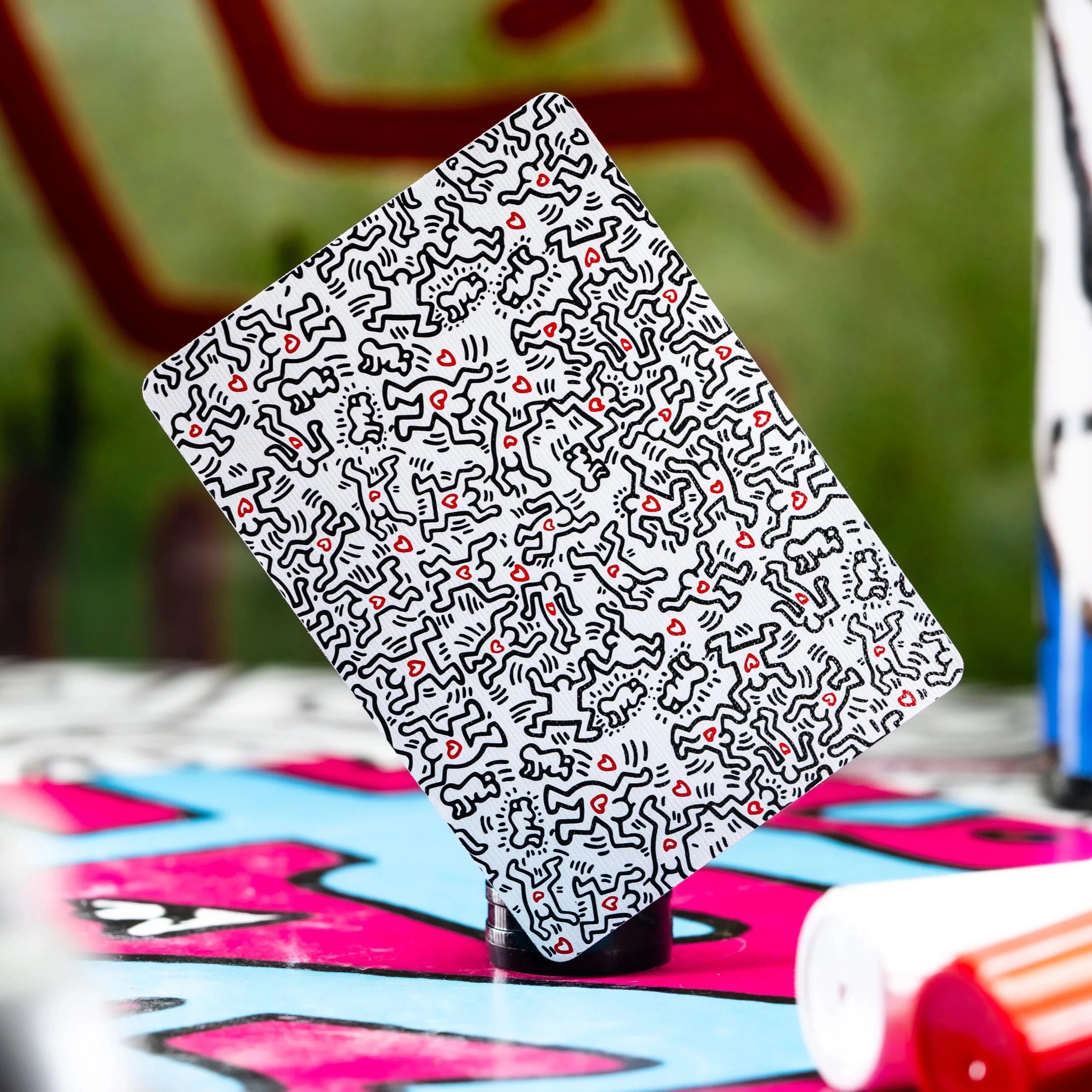 Keith Haring Playing Cards - Premium Collectible Card Deck for Poker, Blackjack & Game Nights - Unique Pop Art Gift for Card Game Lovers