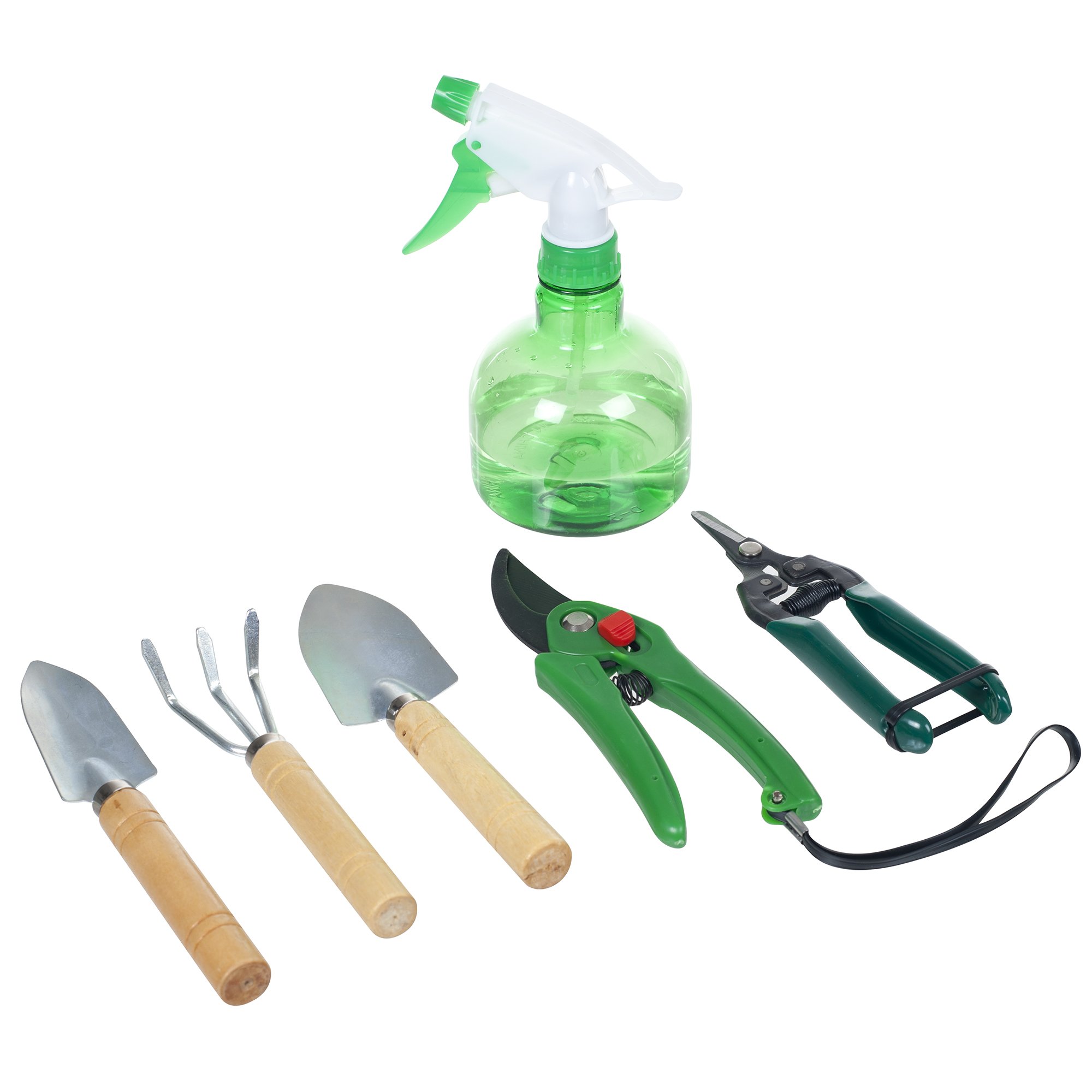 7-Piece Mini Gardening Tool Set for Succulents, Herbs & Bonsai - Perfect for Indoor Planting & Repotting