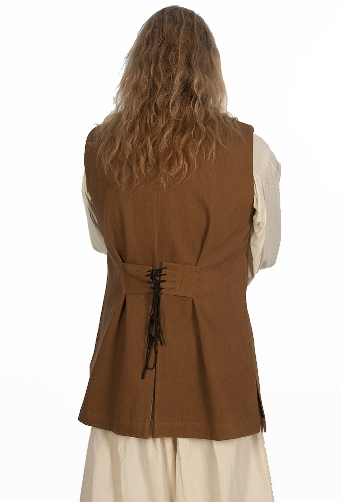 1720 Pirate Vest for Men - Authentic Renaissance Costume & Steampunk Jacket - Perfect for Halloween, Cosplay, and Historical Reenactments