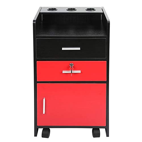 Portable Rolling Salon Trolley Cart with Drawers & Wheels - Professional Beauty Hairdressing Organizer for Makeup, Cosmetic Storage & Spa Equipment - Perfect for Salon, Home Use & Mobile Beauty Services