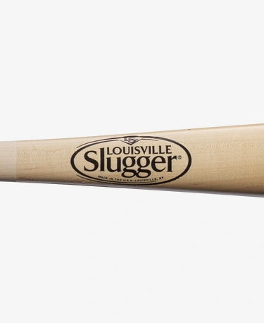 Louisville Slugger Genuine MIX Unfinished Natural Clear Baseball Bat - Premium Wood Bat for Baseball Training & Games - Perfect for Youth & Adult Players