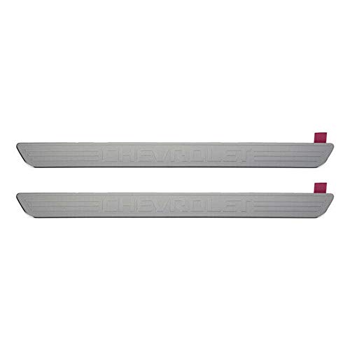 GMC OEM NEW Front Door Stainless Steel Sill Plates 16-18 Chevy Malibu & Traverse 23248217 - Durable Protection & Style Upgrade for Car Doors