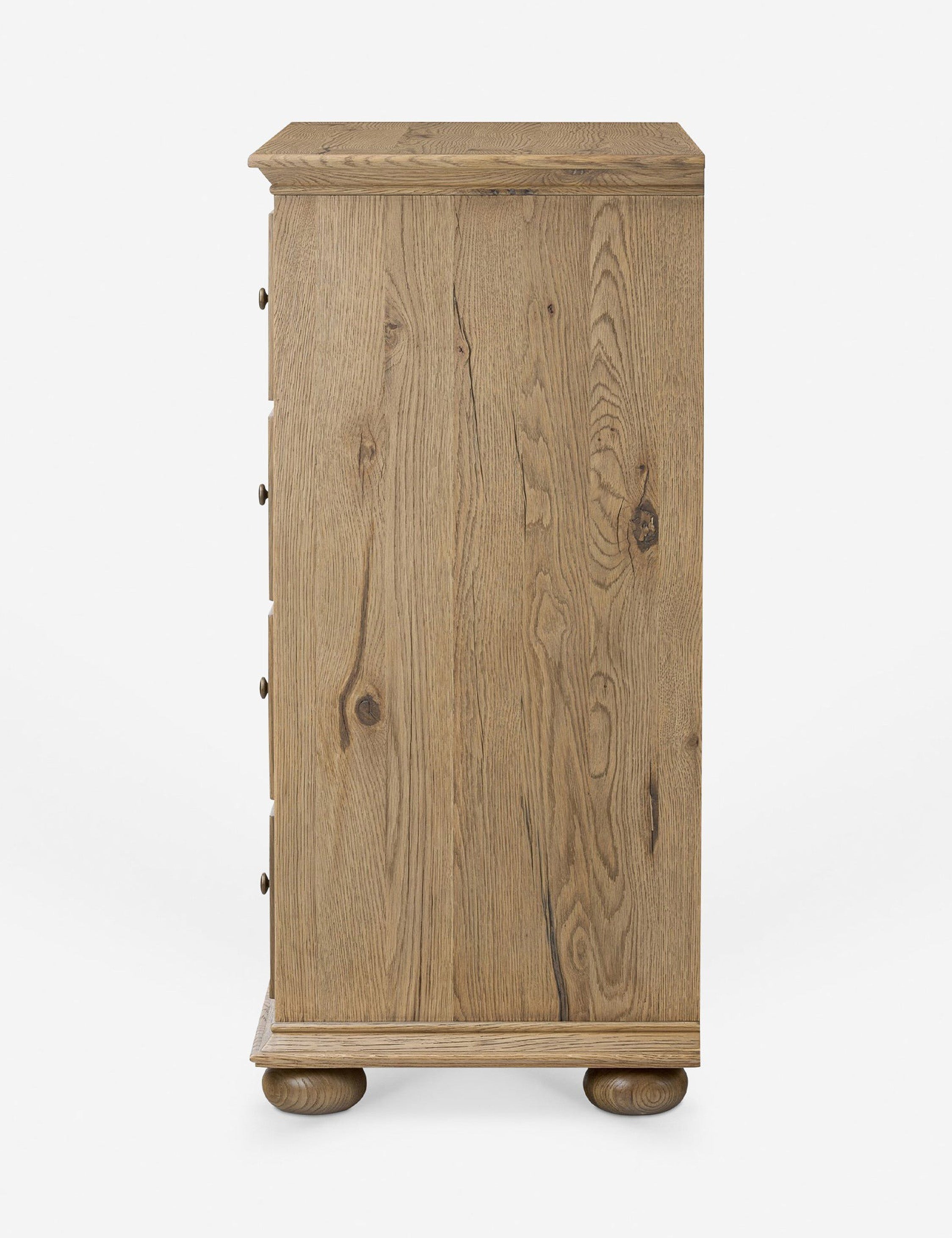 Stylish Geoffrey Tall Dresser by Amber Lewis x Four Hands - Modern Bedroom Storage Solution for Organizing Clothes & Accessories