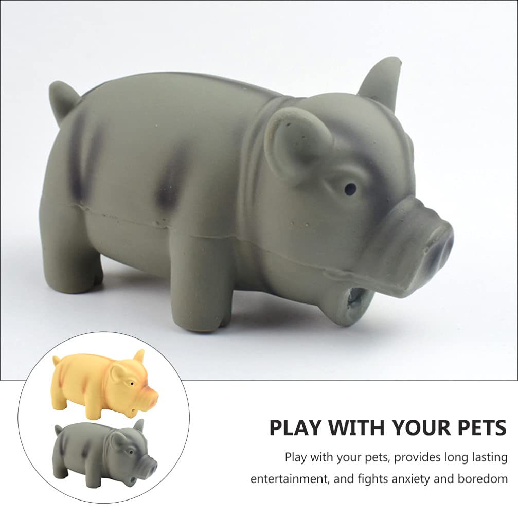 STOBOK 2 Pcs Durable Dog Teething Toys, Molar Chew Toys for Puppies & Adult Dogs, Safe Pet Chewing Supplies, Interactive Plaything for Dental Health, Perfect for Indoor & Outdoor Play