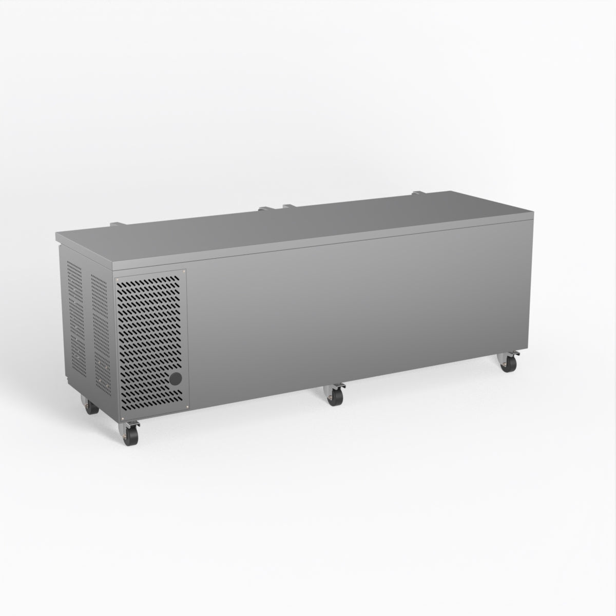 AG 4 Glass Door Commercial Worktop Refrigerator - Under Counter Fridge for Restaurants, Bars & Kitchens | Perfect for Food Storage & Beverage Cooling