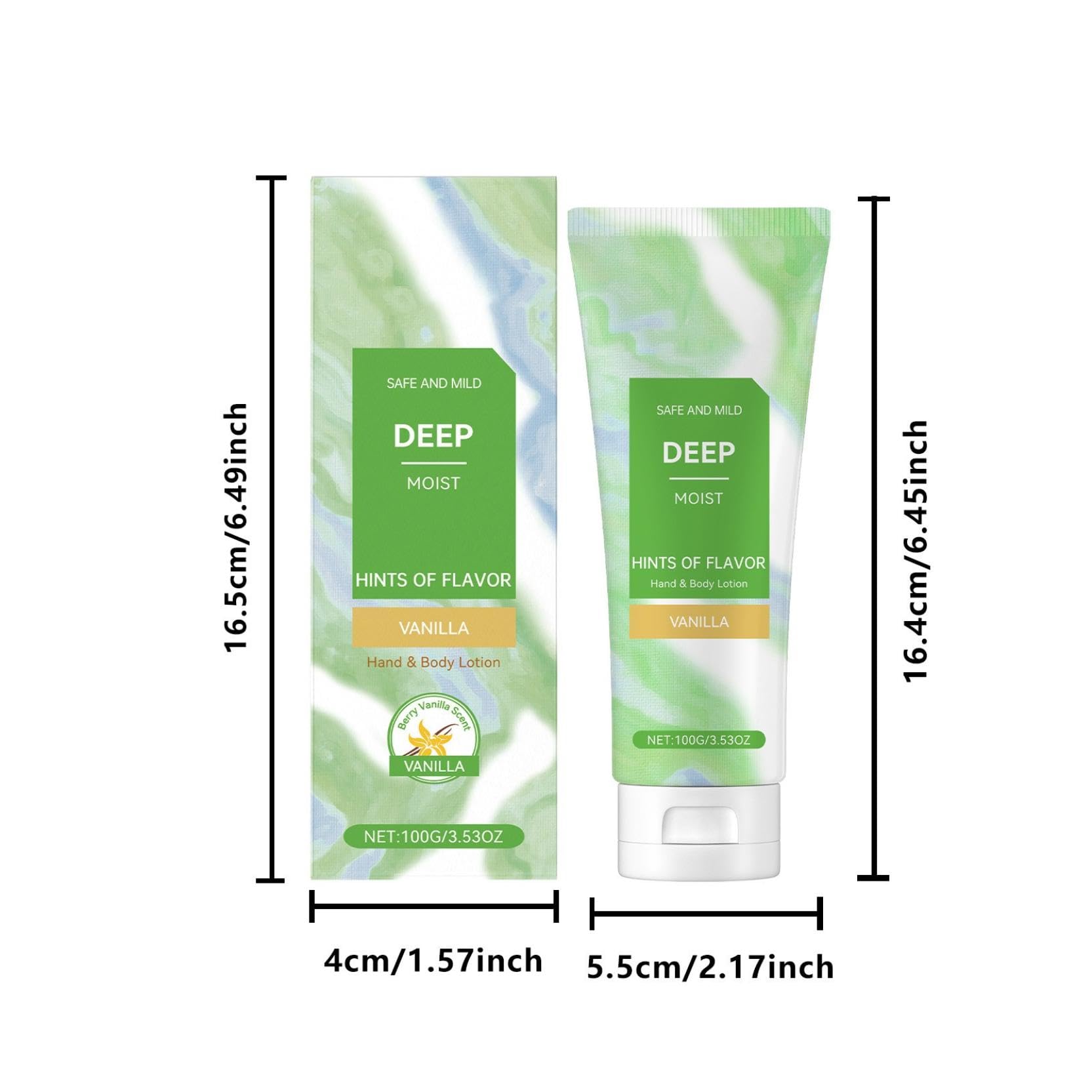 Best Moisturizing Body Lotion for Dry Skin - Hydrating & Nourishing Daily Care Cream for Smooth, Glossy Skin - Perfect for Winter & Post-Shower Use (1pc)
