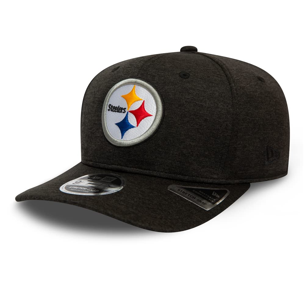 New Era NFL Pittsburgh Steelers Total Shadow Tech 9FIFTY Stretch Snapback Cap - Adjustable Baseball Hat for Men & Women - Perfect for Game Day, Sports Fans & Streetwear Fashion
