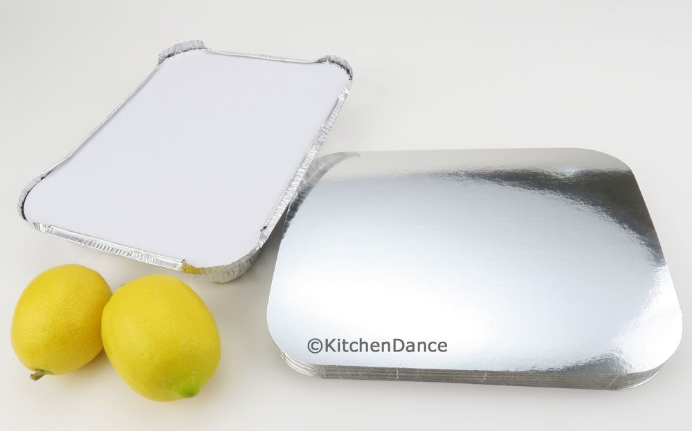 Handi-Foil #4145L Disposable Aluminum 4-Compartment TV Dinner Trays with Board Lid (250 Pack) - Perfect for Meal Prep, Catering, and Frozen Food Storage