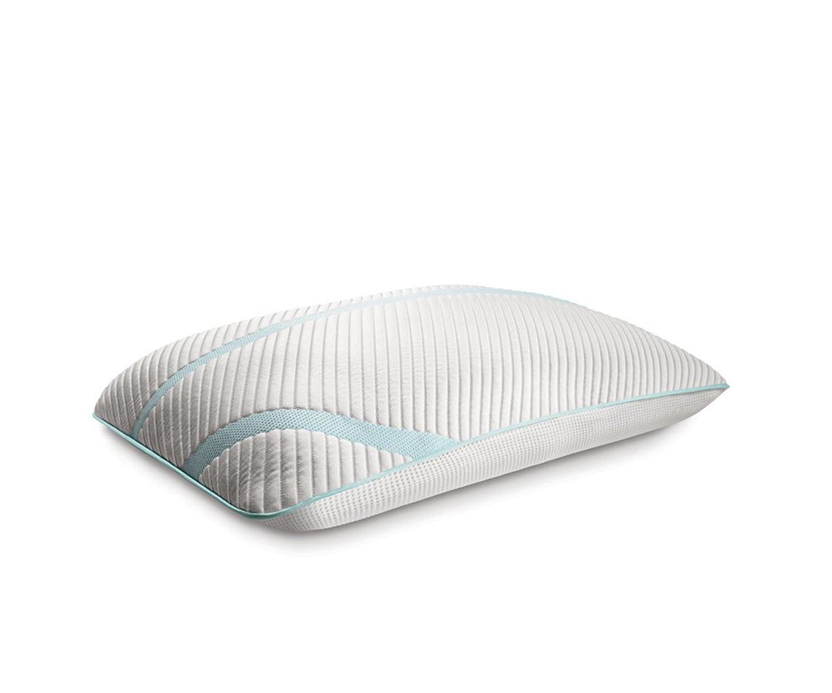 TEMPUR Pro Adapt Lo Queen Pillow - Medium Firm Memory Foam Pillow for Side & Back Sleepers - Perfect for Neck Pain Relief & Better Sleep