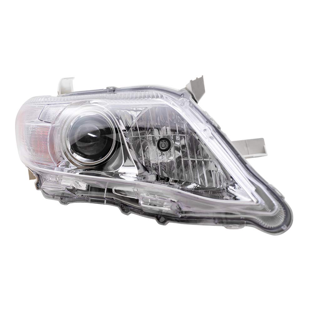 Brock Replacement Headlights for Toyota Camry - Driver & Passenger Side Headlamps with Clear Lens - Compatible with 81150-06500 & 81110-06500 - Perfect for Night Driving and Foggy Conditions