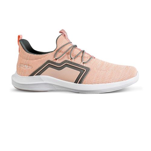 KR Strikeforce Milan Coral/Grey Women's Bowling Shoes - Comfortable & Stylish for League Play & Tournament Bowling