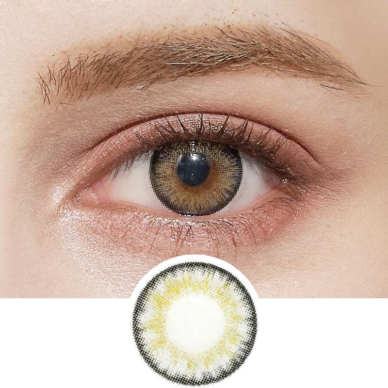 NEO Vision Cosmo Grey Contact Lenses - Natural Eye Color Enhancement for Daily Wear & Special Occasions