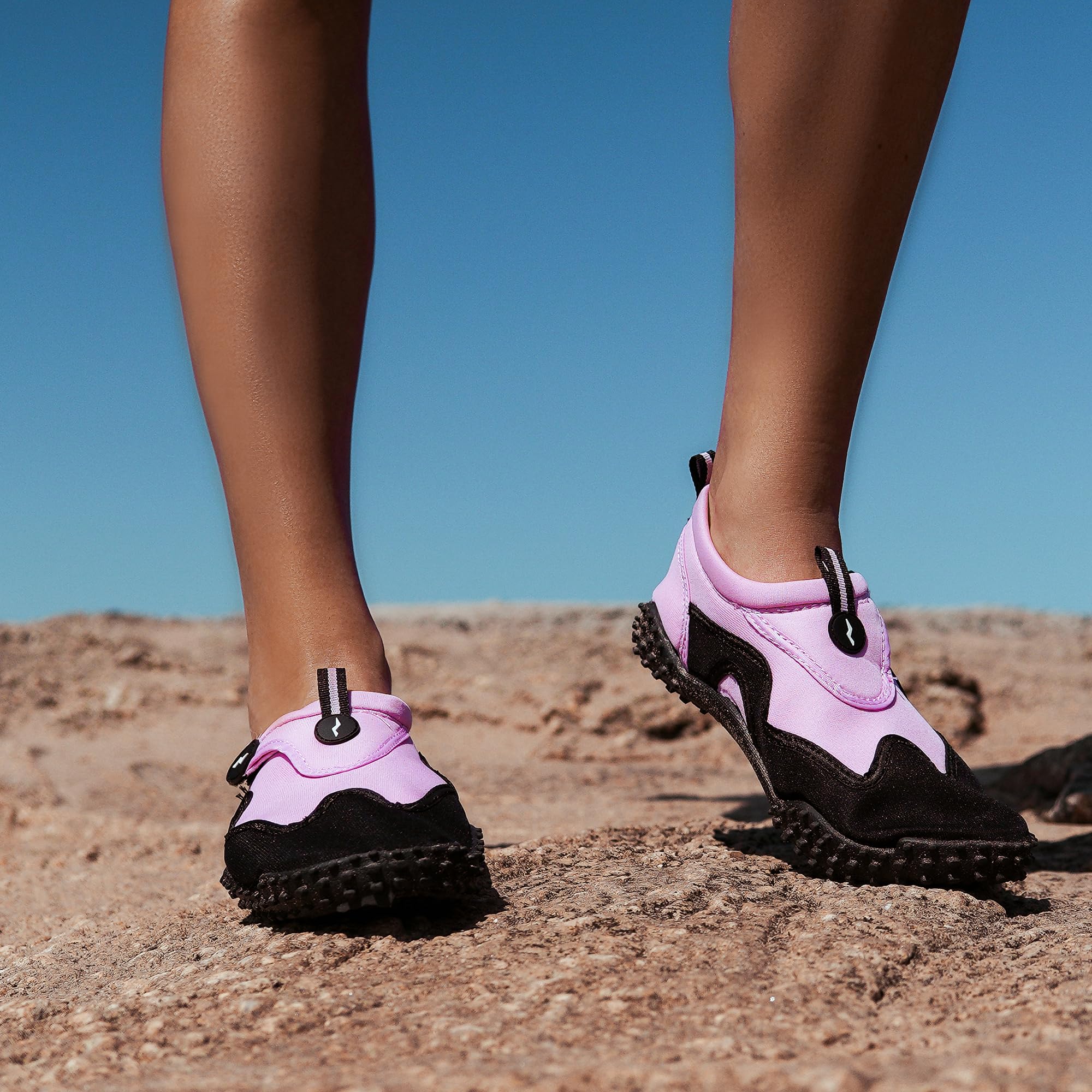 NORTY Wave Aqua Sock Water Shoes for Women - Quick-Dry Swim & Beach Shoes with Non-Slip Sole - Perfect for Pool, Beach, Yoga & Water Sports