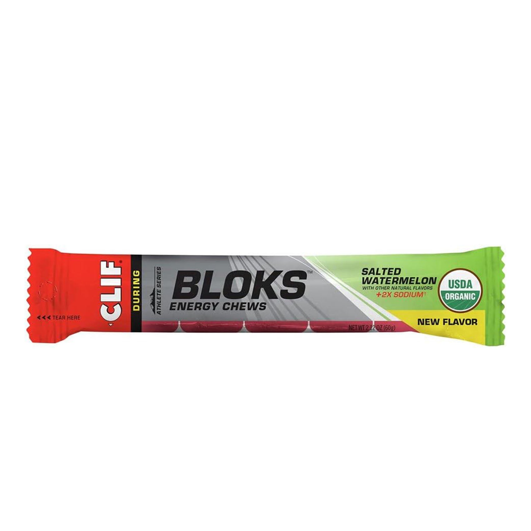 CLIF BLOKS Energy Chews - Organic Sports Nutrition for Runners, Cyclists & Athletes - Quick Energy Boost During Workouts & Outdoor Activities