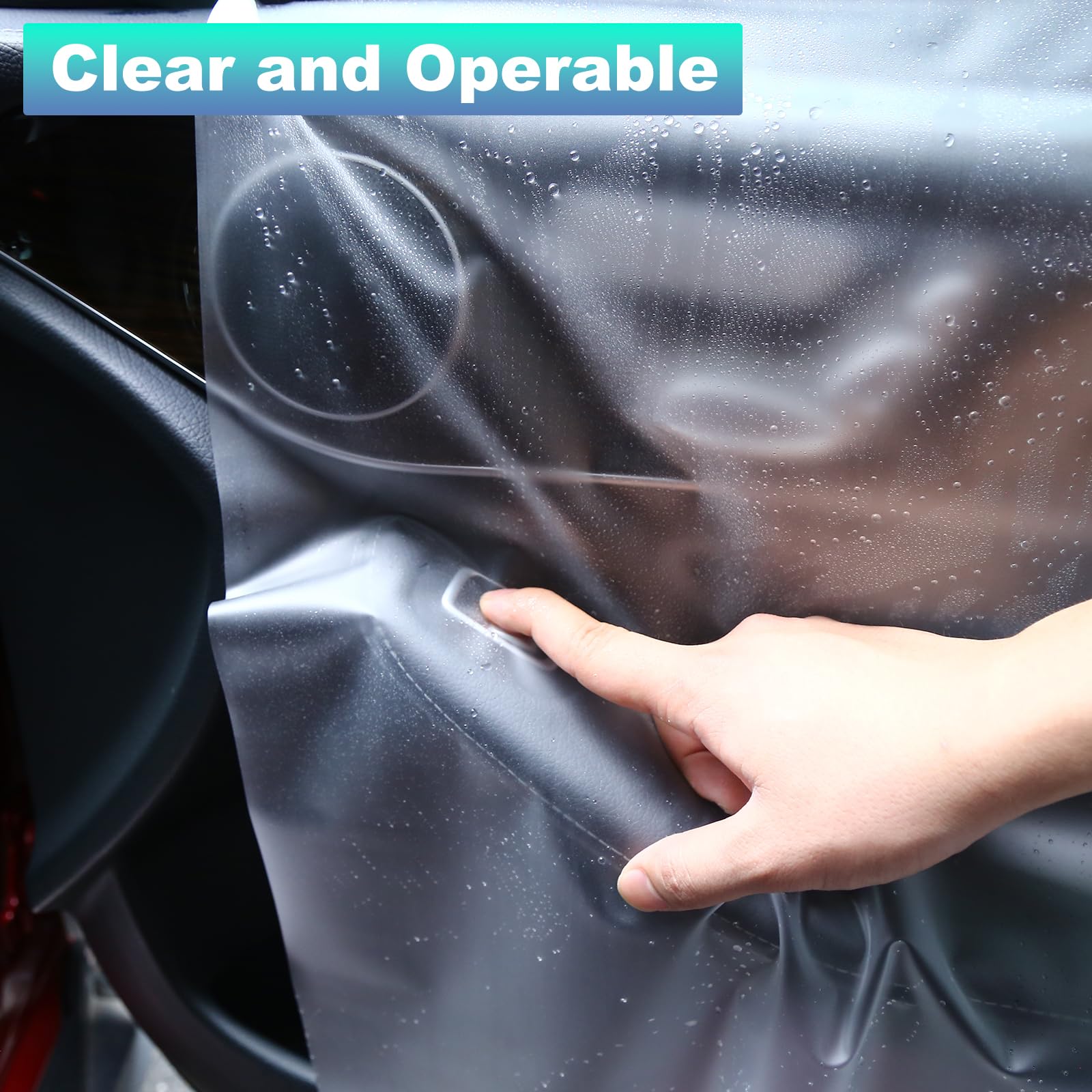 2 Pack Car Window Tint Tool Kit - Waterproof Door Panel Protector for Professional Window Film Installation | Perfect for DIY Auto Tinting & Vehicle Protection