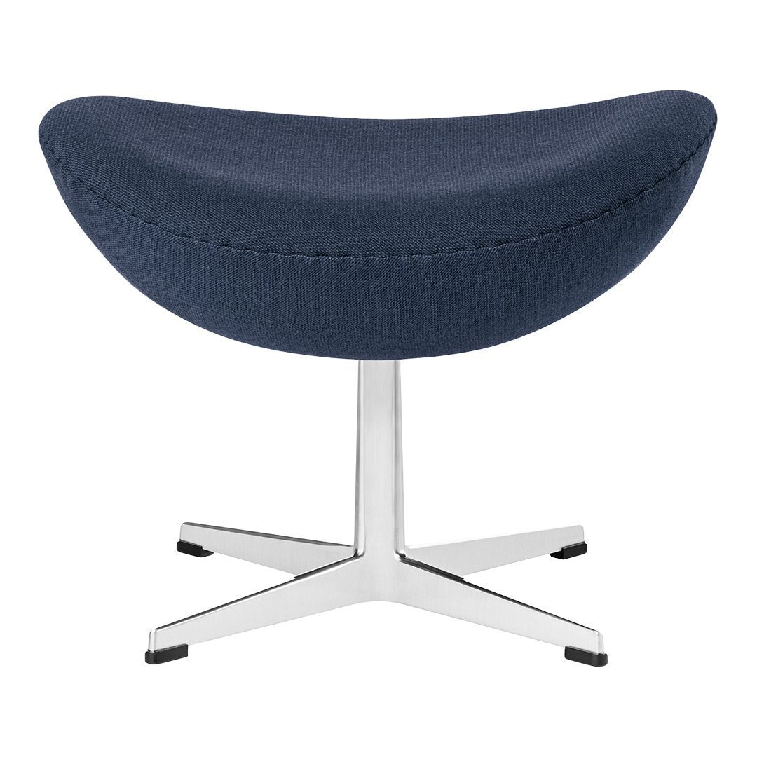 Comfy Egg Chair Footstool Ottoman - Modern Accent Stool for Living Room, Bedroom, or Patio - Soft Padded Seat with Sturdy Base - Perfect for Relaxing & Decor