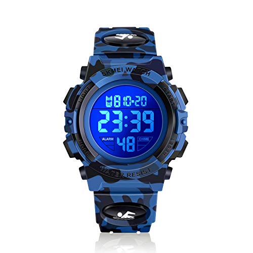 Dark Blue Camouflage