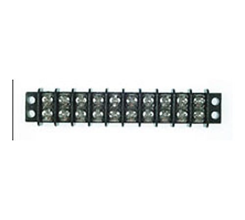 10 Position Screw Terminal Block - 3 Pole MNTTB10 for Electrical Wiring & Industrial Control Panels - Perfect for Home Automation, HVAC Systems, and DIY Electronics Projects