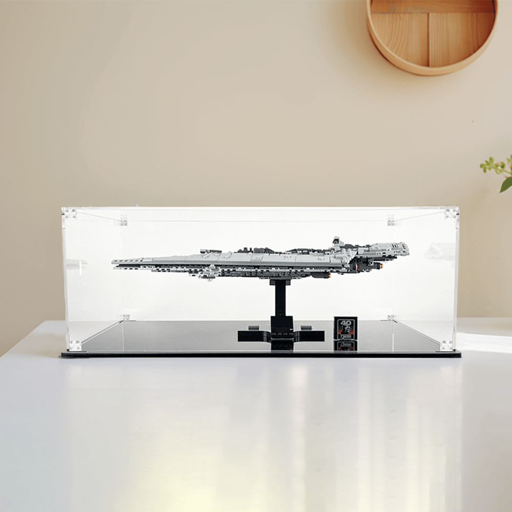 LEGO 75356 Star Wars™ Executor Super Star Destroyer™ Display Case - Premium Acrylic Showcase for Collectible Models - Perfect for Home Office Decor & Star Wars Fan Collections