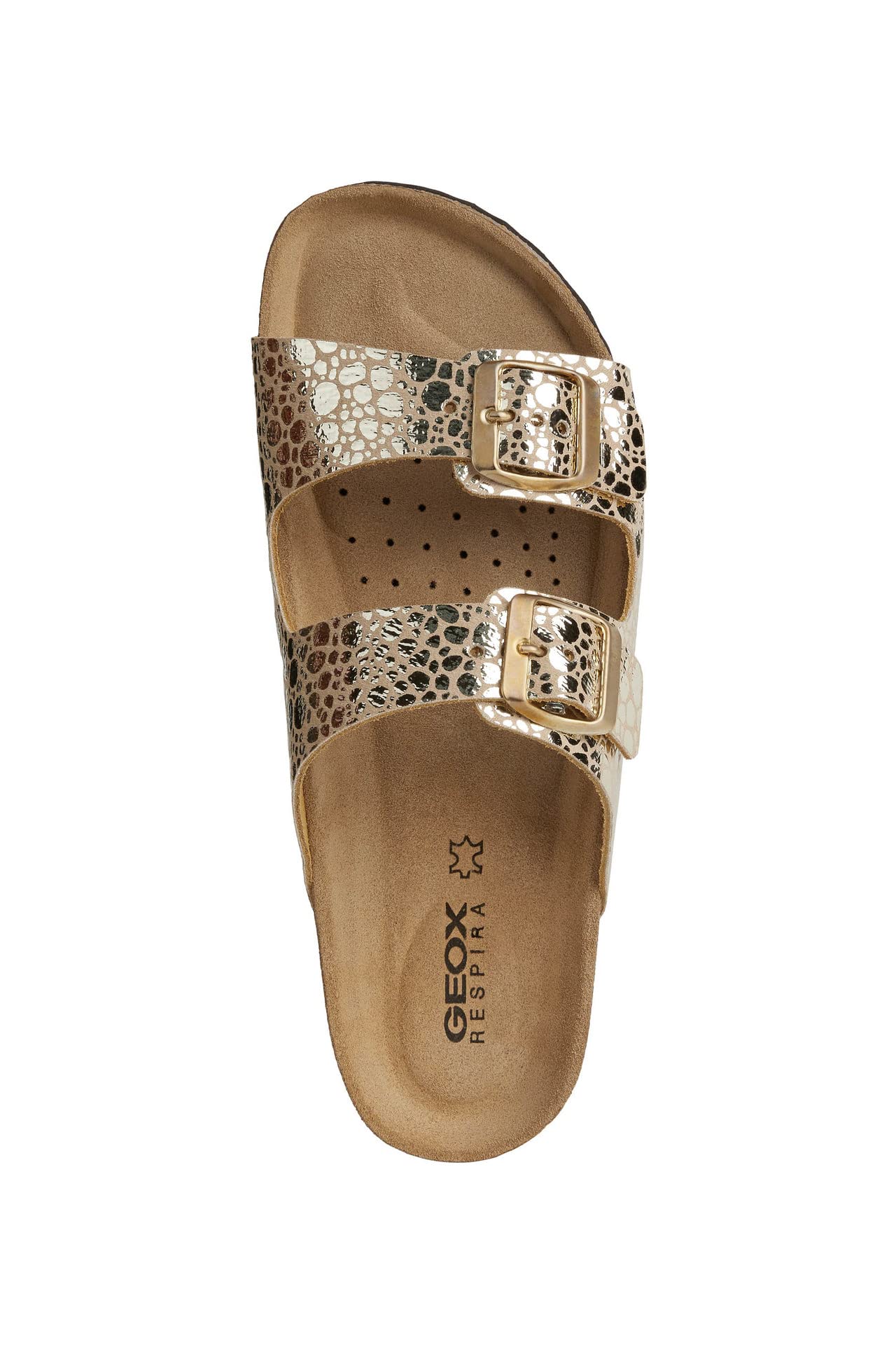 Geox Women's Comfortable Flat Sandals | Breathable & Lightweight Summer Shoes for Walking, Beach & Casual Outings