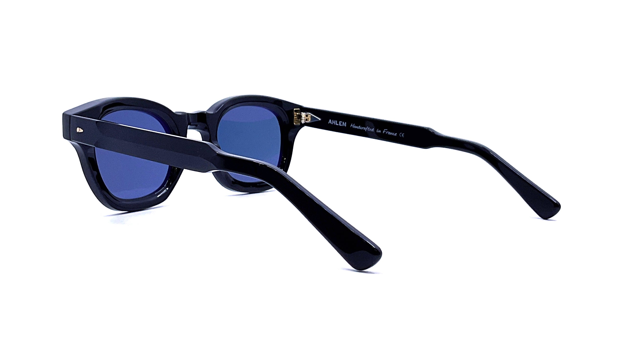Ahlem Le Marais Sunglasses - Black Aviator Style for Men & Women - Perfect for Outdoor Activities, Travel, and Fashion Accessories