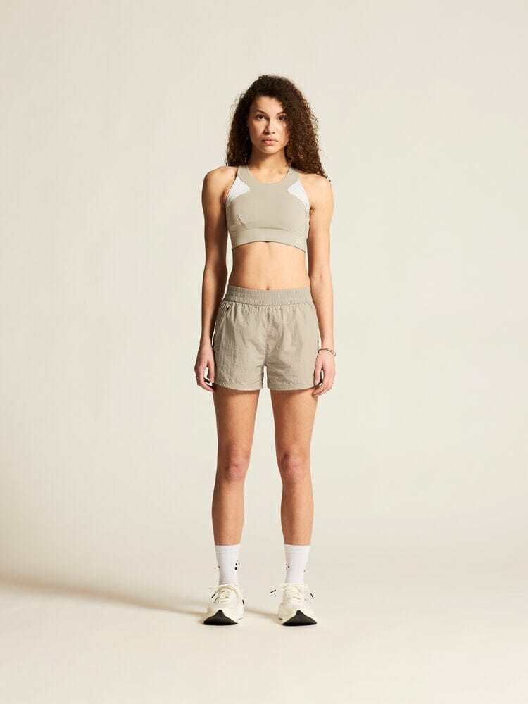 Women's High-Waisted Join Wind Running Shorts - Breathable Quick-Dry Athletic Shorts for Workout, Yoga & Outdoor Activities
