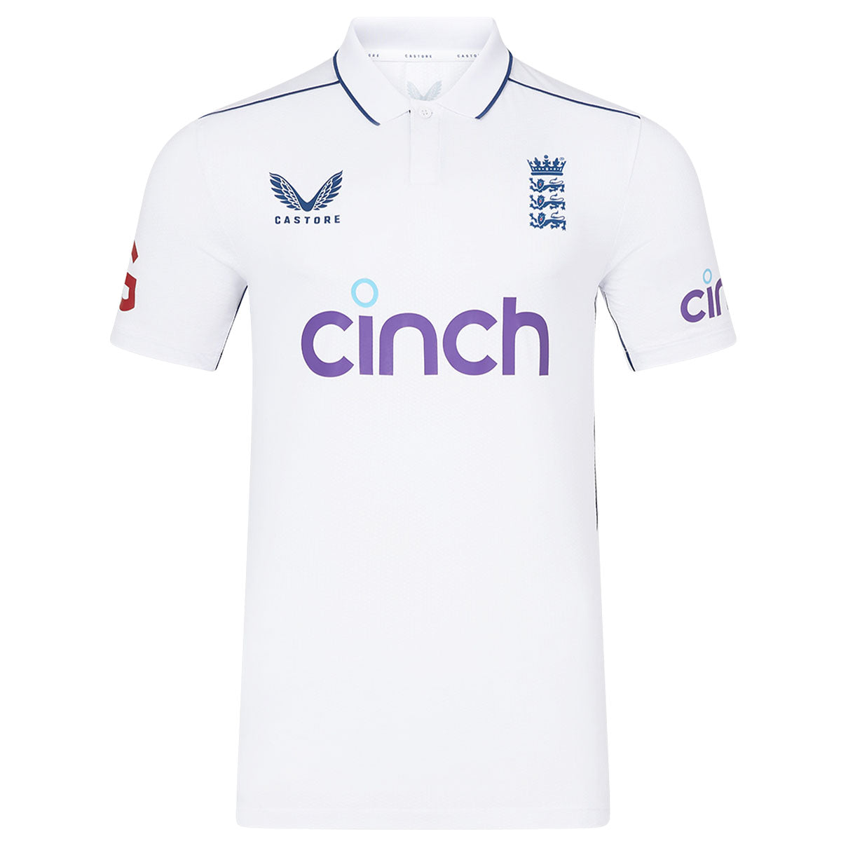 ECB Test Pro Short Sleeve Shirt - Men's Performance Athletic Tee for Gym & Running | Moisture Wicking & Breathable Workout Top | 2024 New Collection