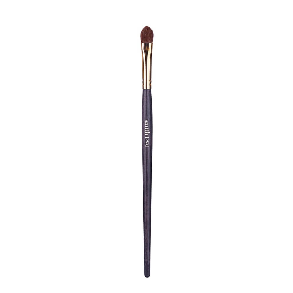 Smith Cosmetics 253 Small Arrowhead Laydown Brush - Professional Makeup Brush for Eyeshadow & Eyeliner Application - Perfect for Travel & Everyday Makeup