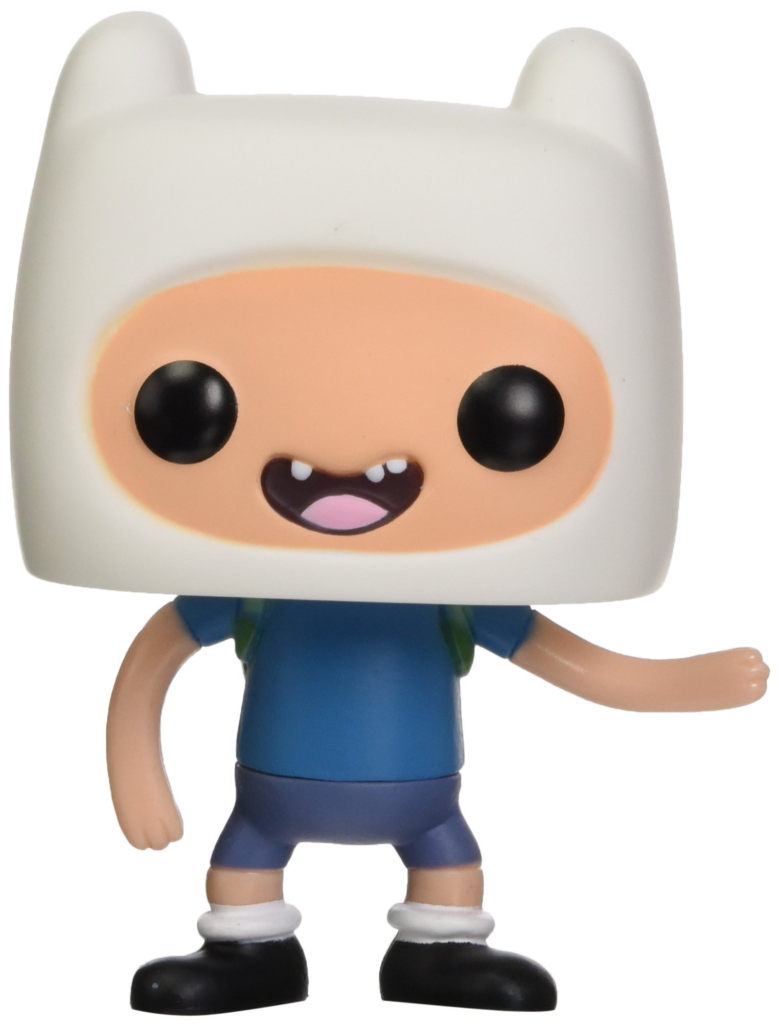 Funko POP! Vinyl Adventure Time Finn Figure - Collectible Blue Cartoon Character Toy for Fans | Perfect for Display, Gifts, and Anime Collections