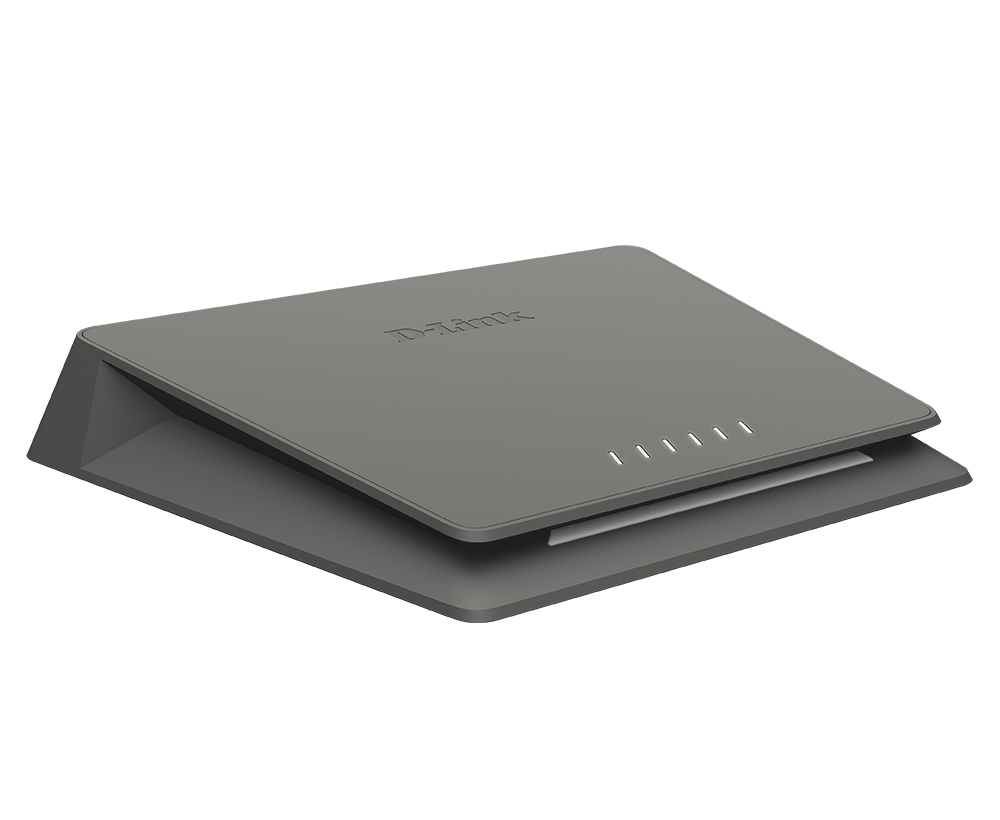 D-Link DMS-106XT 6-Port Multi-Gigabit Unmanaged Ethernet Switch - 2.5G/1G/100Mbps, Plug & Play, Desktop Design - Ideal for Home Office, Gaming, and Small Business Networks