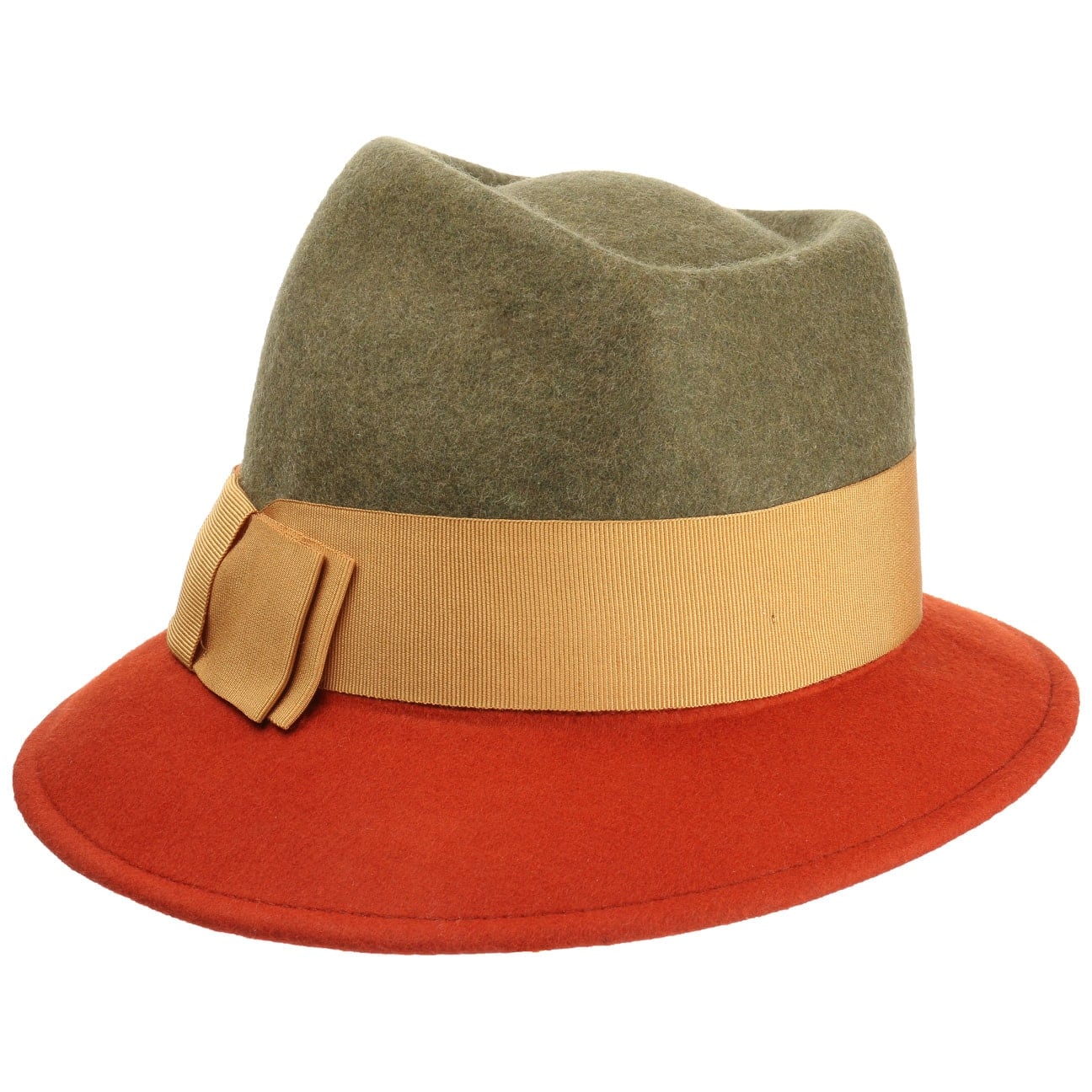 Lierys Asym Twotone Wool Felt Hat - Stylish Winter Fashion Accessory for Women | Perfect for Outdoor Events, Travel & Cold Weather