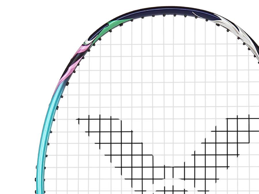 Victor Auraspeed Hypersonic Badminton Racket - High Performance Carbon Fiber Shuttlecock Racket for Professional & Recreational Players - Perfect for Tournaments, Training & Casual Play