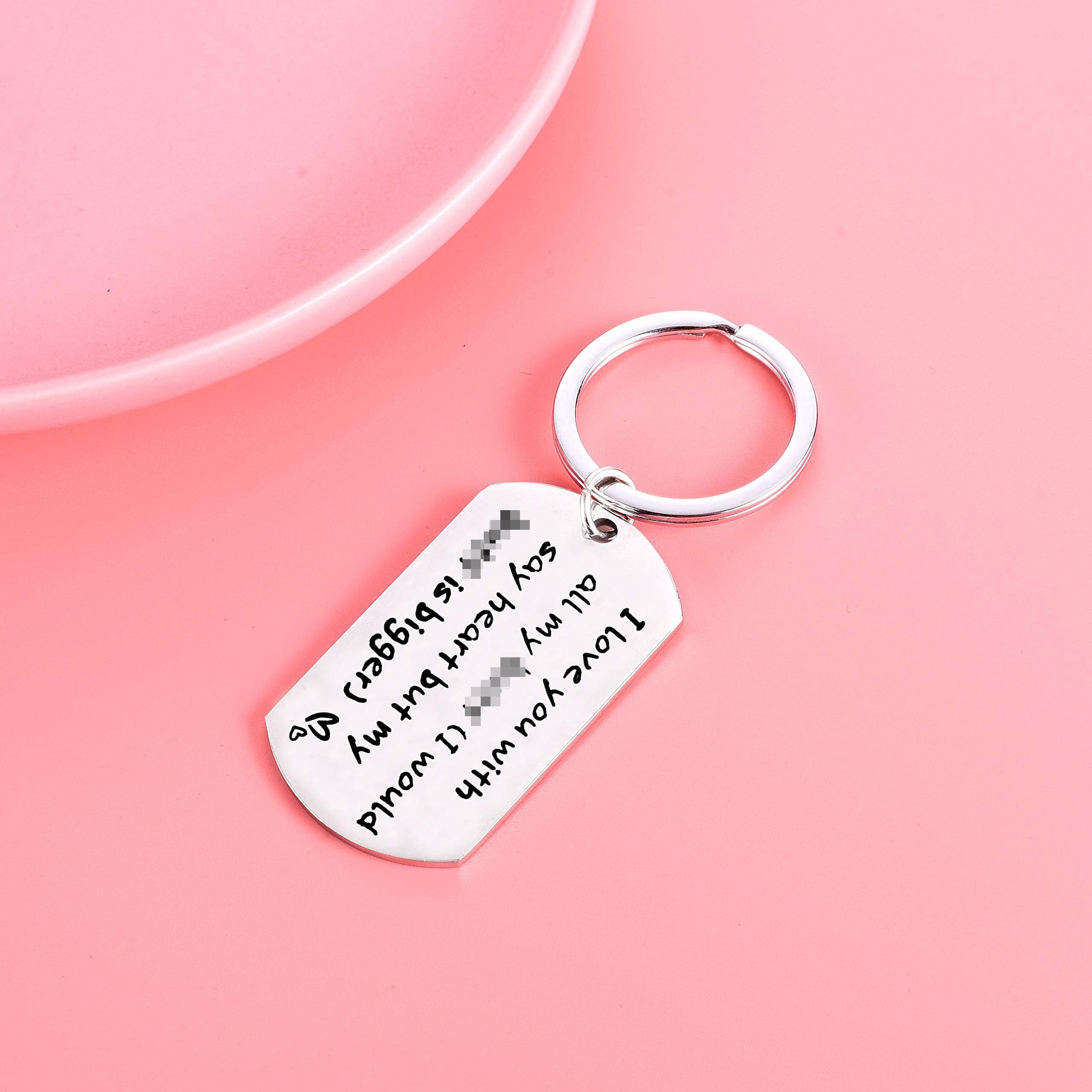 Funny Couples Keychains - Cute Boyfriend Girlfriend Gifts for Valentine's Day, Anniversary & Romantic Occasions - Perfect for Date Nights, Relationship Milestones and Sweet Surprises