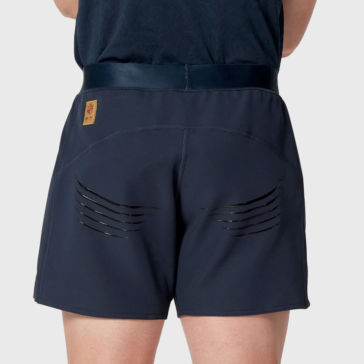 Canterbury British & Irish Lions Rugby Training Shorts - Navy Blue Men's Sports Shorts for Rugby Practice & Gym Workouts