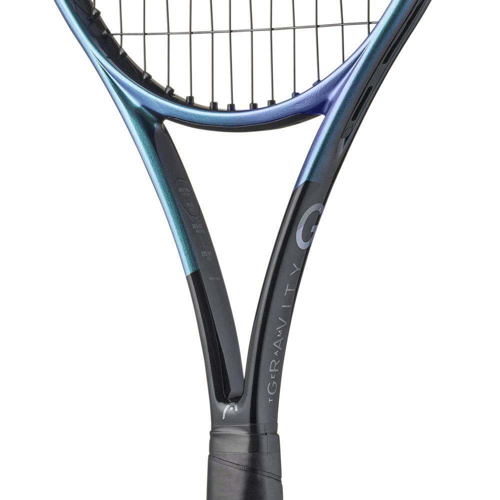 Head Gravity Team 2025 Tennis Racket - Lightweight Carbon Fiber Frame for Power & Control | Perfect for Intermediate Players & Competitive Matches