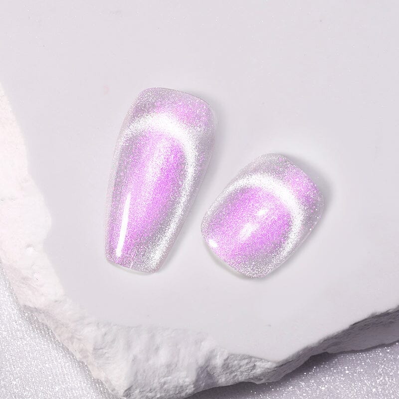 Purple Magic Cat Magnetic Gel MCM02 - 10ml Nail Art Polish for Creative Designs | Perfect for DIY Manicures & Salon Use
