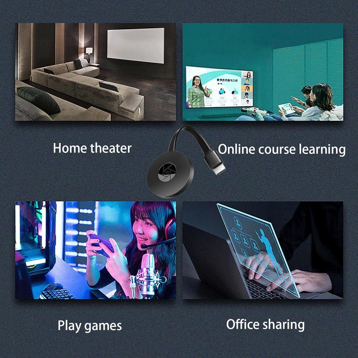 Seurico TV Box - Free Access to All Channels, Wireless Streaming & Screen Mirroring Device for Smartphones - Perfect for Home Entertainment & Movie Nights (1pc)