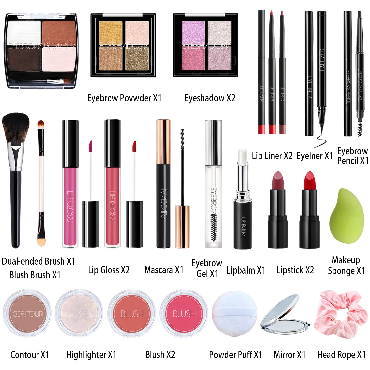 2024 Makeup Advent Calendar for Women & Teen Girls - Beauty Countdown Calendar with Trendy Cosmetics Set, Unique Christmas Gift for Her | Perfect for Holiday Countdowns, Stocking Stuffers & Birthday Presents