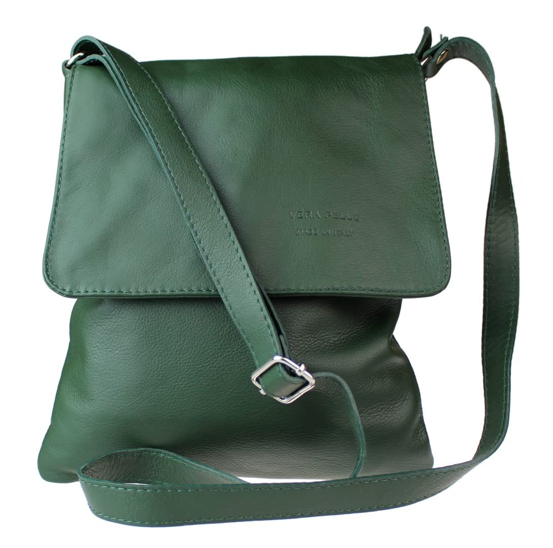 Stylish Genuine Leather Crossbody Purse for Women - Fashionable Shoulder Bag for Daily Use, Travel & Date Night
