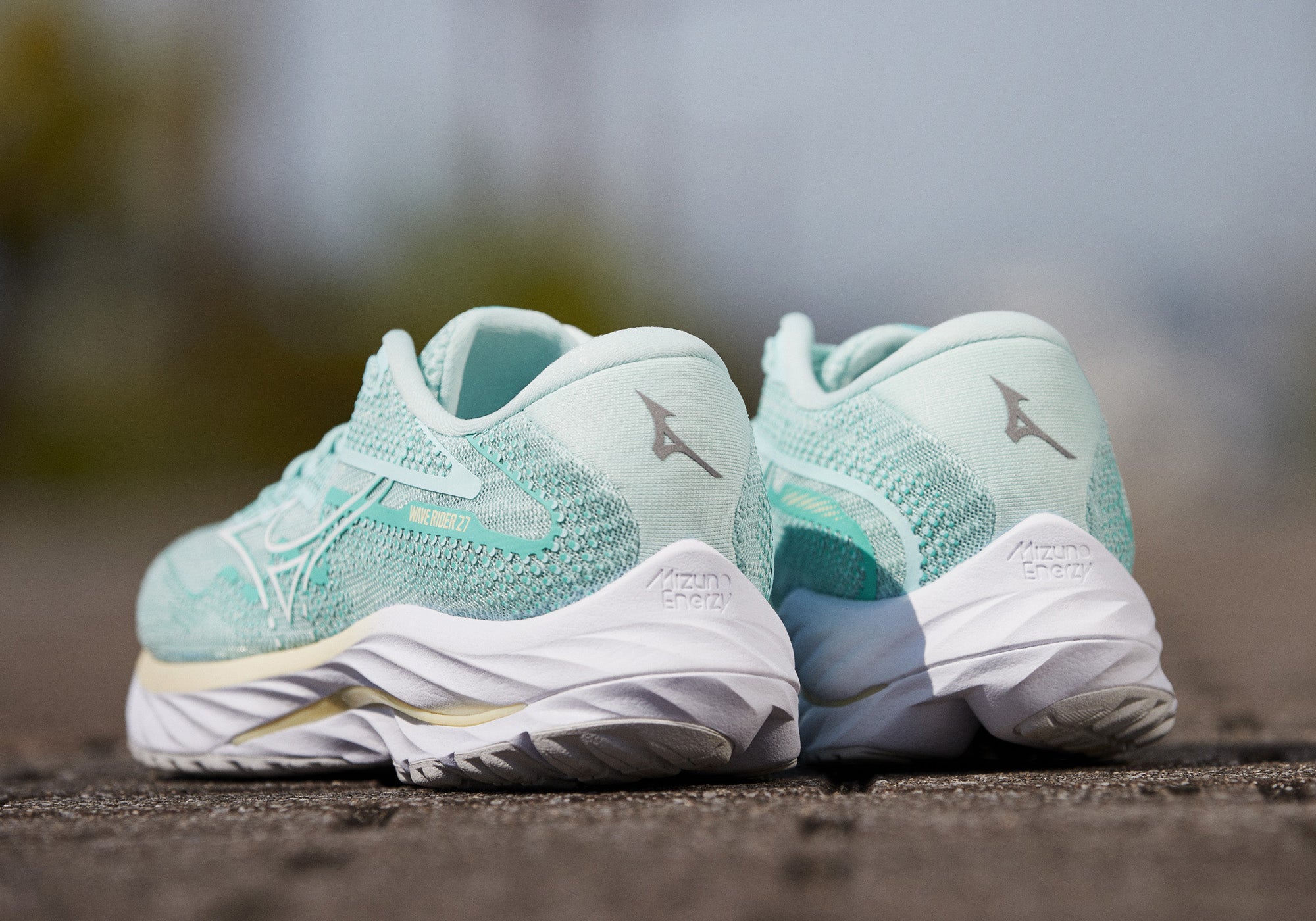 Mizuno Women's Wave Rider 27 Running Shoes - Lightweight & Cushioned for Comfort - Perfect for Jogging, Gym Workouts & Daily Wear