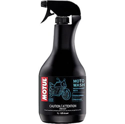 E2 Moto Wash Motorcycle Cleaner - 1 Liter Can (P/N 104881) - Perfect for Bike Detailing & Maintenance
