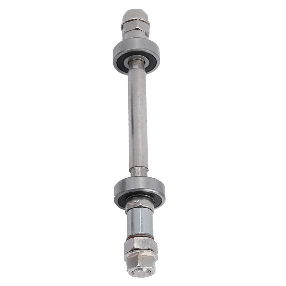 VGeby Bike Wheel Hub Axle - Front & Rear Solid Shaft Lever Repair Tool for Bicycle Maintenance | Professional-Grade DIY Bike Repair Kit for Home Mechanics & Cycling Enthusiasts | Perfect for Road, Mountain & Commuter Bikes